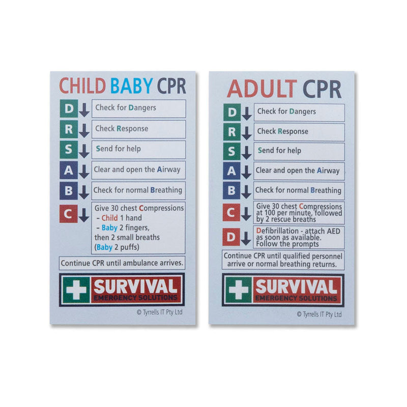 CPR Card - SURVIVAL