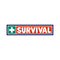 SURVIVAL Bumper Sticker - SURVIVAL