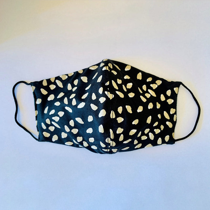 3ply Reusable, Washable Cloth Face Mask, Leopard - SURVIVAL